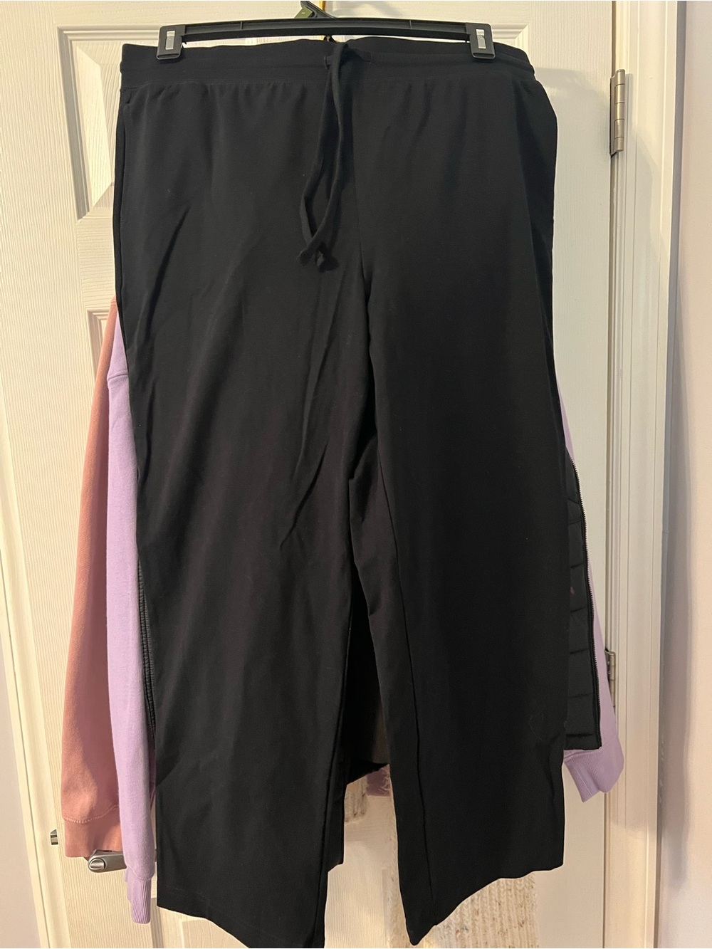 Style & Co. Black Wide-Leg Drawstring Pants - Picture 2 of 4